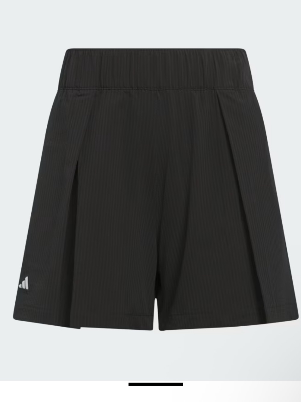 adidas Black Pleated Go-To Skort Shorts